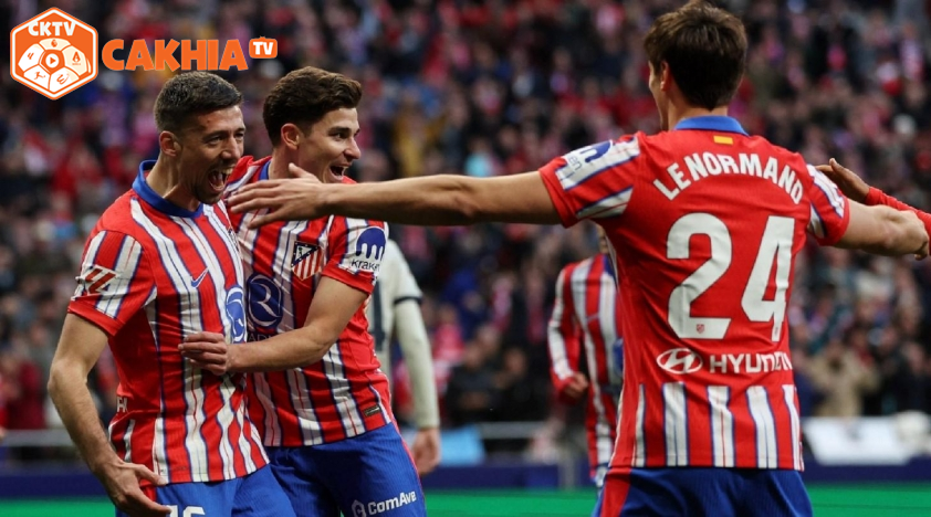 Atletico Vượt Mặt Barca và Real Madrid, Trở Thành Đội Bóng Hàng Đầu Tây Ban Nha!