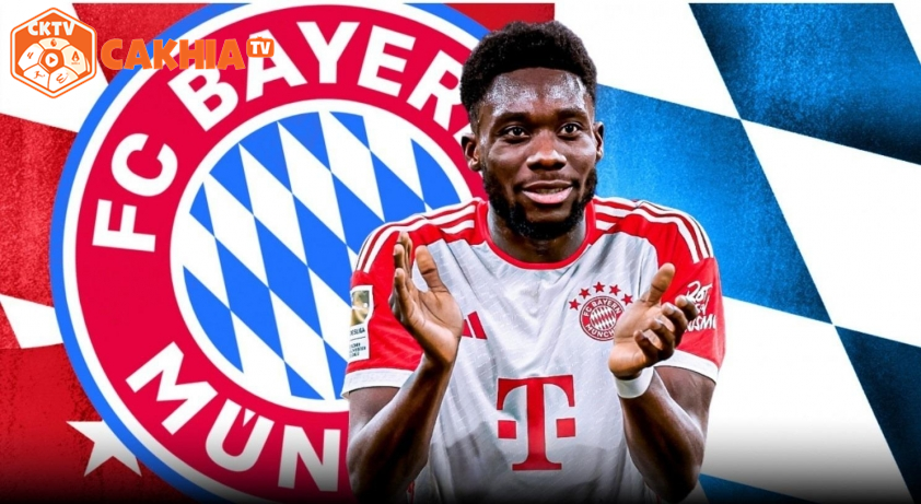 Bayern Munich Ký Hợp Đồng Mới Khủng, Giữ Chân Ngôi Sao Alphonso Davies