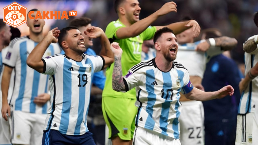 Messi đã đạt tới đỉnh cao trong màu áo ĐT Argentina. Ảnh: Getty