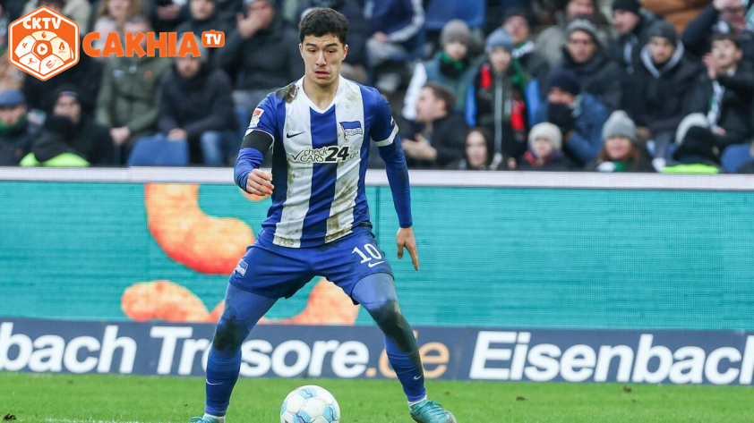 Ibrahim Maza khẳng định hiện vẫn gắn bó với Hertha Berlin (Ảnh: Hirnschal)