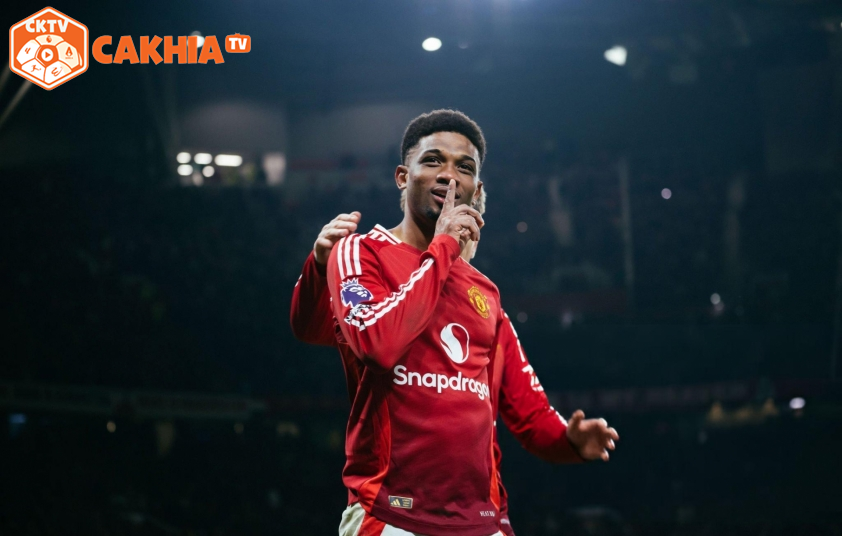 Amad Diallo trực tiếp mang về chiến thắng cho Man Utd. Ảnh: Getty