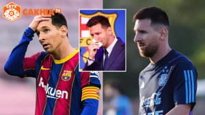 "Messi thể hiện sự hối tiếc sâu sắc về một trận đấu"