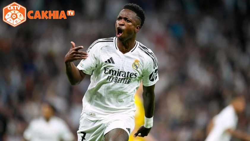 Vinicius cam kết tương lai với Real Madrid (Ảnh: Getty).