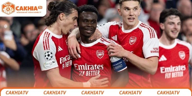 Arsenal lập kỷ lục chưa từng có tại Champions League