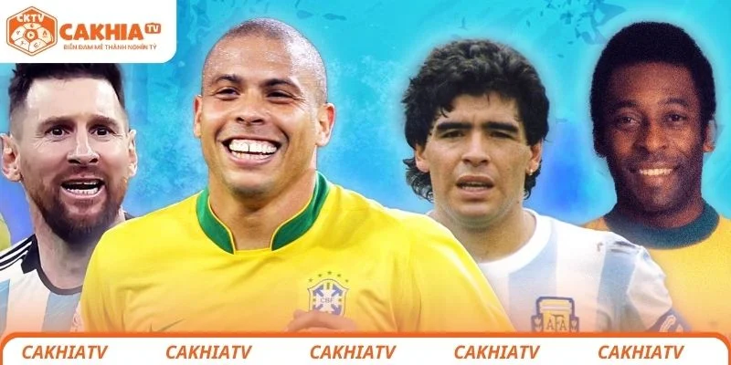 Những huyền thoại có tên trong đội hình vĩ đại World Cup