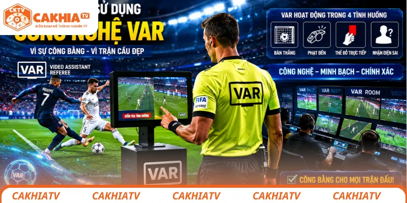 World Cup 2026 và những điều luật lạ lùng từ FIFA 2 Trọng tài sử dụng công nghệ VAR trong trận cầu đỉnh cao